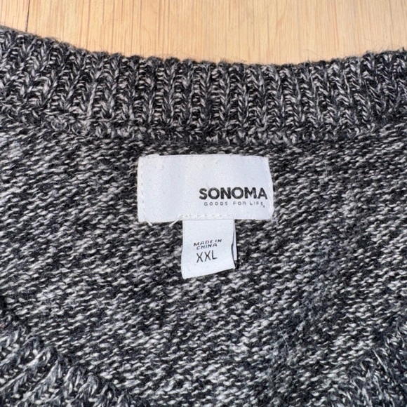 Sonoma Gray Sweater Size XXL - Picture 2 of 3